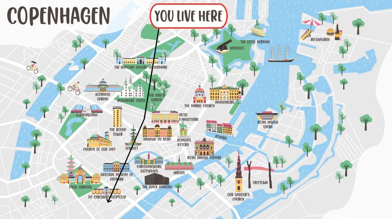 Xl Exclusive Penthouse By Copenhagen City & Tivoli Εξωτερικό φωτογραφία